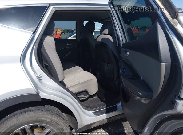 5XYZT3LB9JG533019 2018 HYUNDAI SANTA FE SPORT Silver Вид наклейки з VIN-кодом