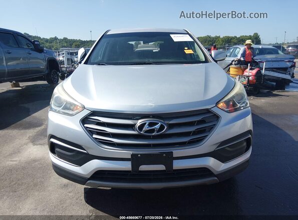 5XYZT3LB9JG533019 2018 HYUNDAI SANTA FE SPORT Silver Вид щитка приладів