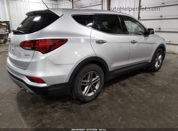 5XYZT3LB9JG556963 2018 HYUNDAI SANTA FE SPORT Silver უკანა მარჯვენა