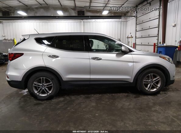 5XYZT3LB9JG556963 2018 HYUNDAI SANTA FE SPORT Silver უკანა სალონის ხედი
