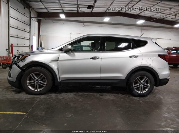 5XYZT3LB9JG556963 2018 HYUNDAI SANTA FE SPORT Silver სალონის 360-გრადუსიანი ხედი