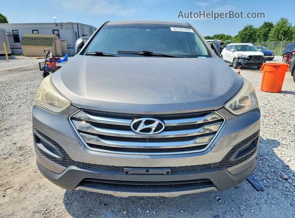 5XYZT3LBXGG306026 2016 HYUNDAI SANTA Gray წინა ხედი