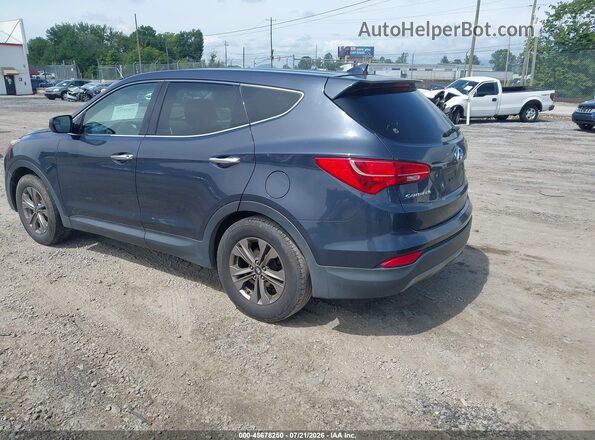 5XYZT3LBXGG350088 2016 HYUNDAI SANTA FE SPORT Dark Blue Tył lewy
