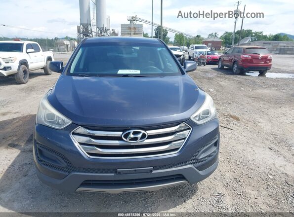 5XYZT3LBXGG350088 2016 HYUNDAI SANTA FE SPORT Dark Blue Widok zestawu wskaźników