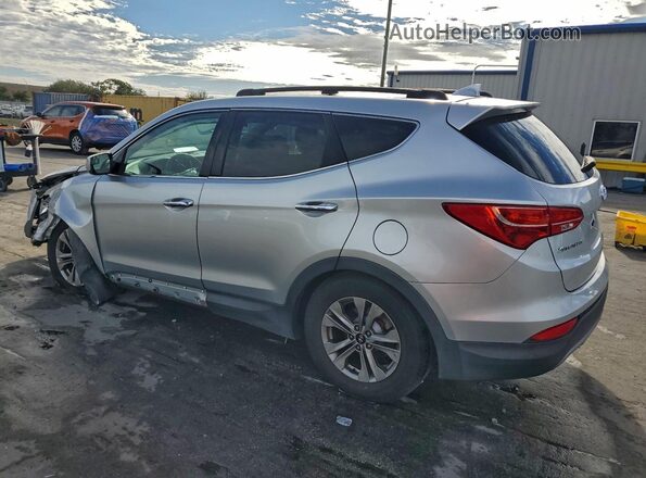 5XYZT3LBXGG365030 2016 HYUNDAI SANTA Silver Задня ліва чверть