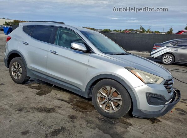 5XYZT3LBXGG365030 2016 HYUNDAI SANTA Silver Передня права чверть