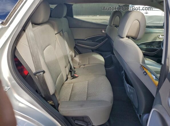 5XYZT3LBXGG365030 2016 HYUNDAI SANTA Silver Вид задньої частини салону