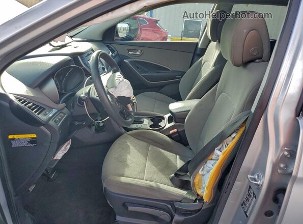 5XYZT3LBXGG365030 2016 HYUNDAI SANTA Silver Вид салону спереду