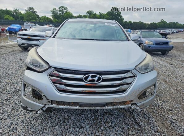 5XYZT3LBXGG370003 2016 HYUNDAI SANTA Silver წინა ხედი