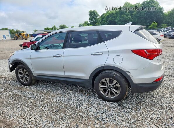 5XYZT3LBXGG370003 2016 HYUNDAI SANTA Silver უკანა მარცხენა