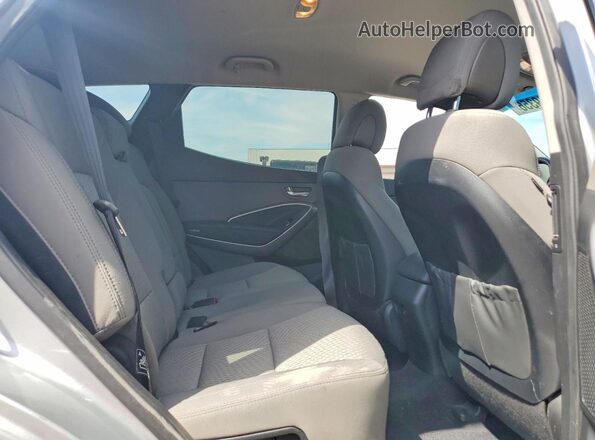 5XYZT3LBXHG386994 2017 HYUNDAI SANTA Silver Սալոնի հետևի տեսք