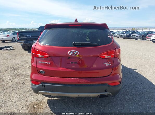 5XYZTDLB0GG349909 2016 HYUNDAI SANTA FE SPORT Maroon 