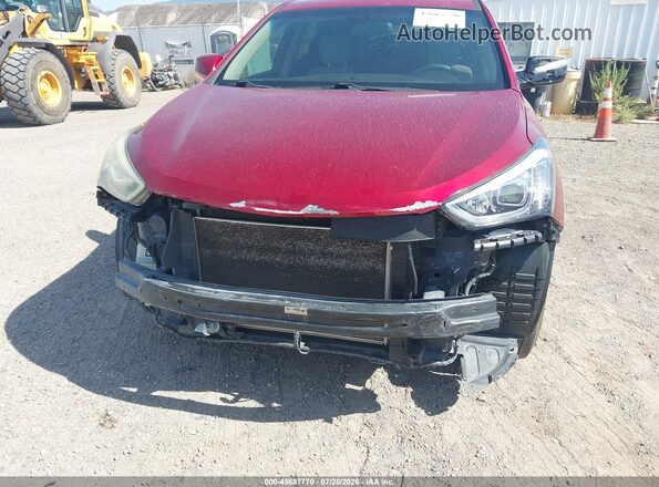 5XYZTDLB0GG349909 2016 HYUNDAI SANTA FE SPORT Maroon Вид спереду