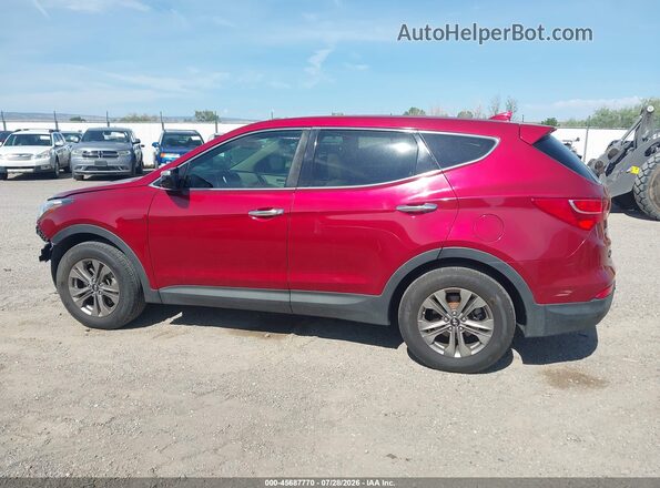 5XYZTDLB0GG349909 2016 HYUNDAI SANTA FE SPORT Maroon Панорамний вид салону 360°