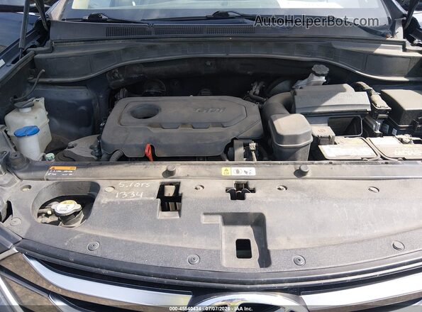 5XYZTDLB0HG431818 2017 HYUNDAI SANTA FE SPORT Blue Widok z tyłu
