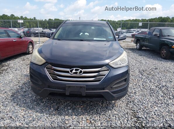 5XYZTDLB0HG431818 2017 HYUNDAI SANTA FE SPORT Blue Widok wnętrza z tyłu