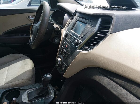 5XYZTDLB0HG431818 2017 HYUNDAI SANTA FE SPORT Blue 