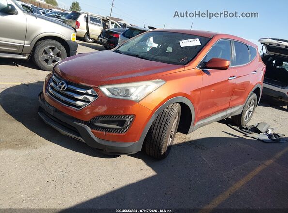 5XYZTDLB1GG314201 2016 HYUNDAI SANTA FE SPORT Orange Przód lewy