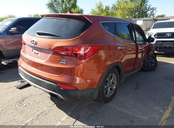 5XYZTDLB1GG314201 2016 HYUNDAI SANTA FE SPORT Orange Tył prawy