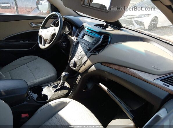 5XYZTDLB1GG314201 2016 HYUNDAI SANTA FE SPORT Orange Widok wnętrza z przodu