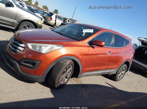 5XYZTDLB1GG314201 2016 HYUNDAI SANTA FE SPORT Orange Widok wnętrza 360 stopni