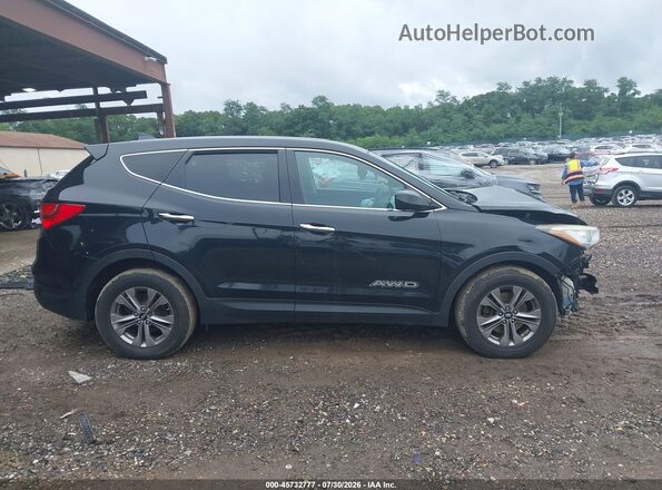 5XYZTDLB1GG329636 2016 HYUNDAI SANTA FE SPORT Black Vista interior de 360 grados