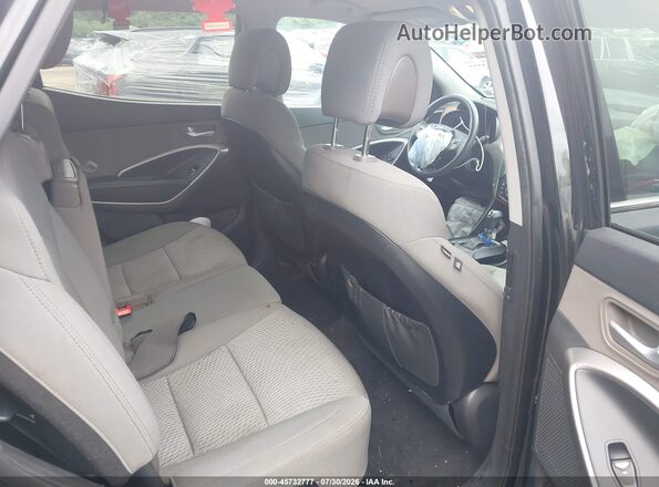 5XYZTDLB1GG329636 2016 HYUNDAI SANTA FE SPORT Black Vista de la etiqueta del VIN