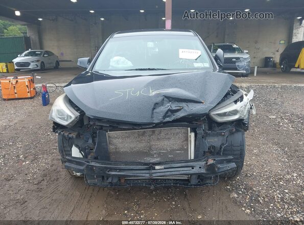 5XYZTDLB1GG329636 2016 HYUNDAI SANTA FE SPORT Black Vista interior trasera