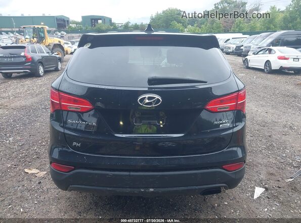 5XYZTDLB1GG329636 2016 HYUNDAI SANTA FE SPORT Black 