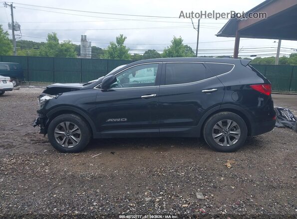 5XYZTDLB1GG329636 2016 HYUNDAI SANTA FE SPORT Black 