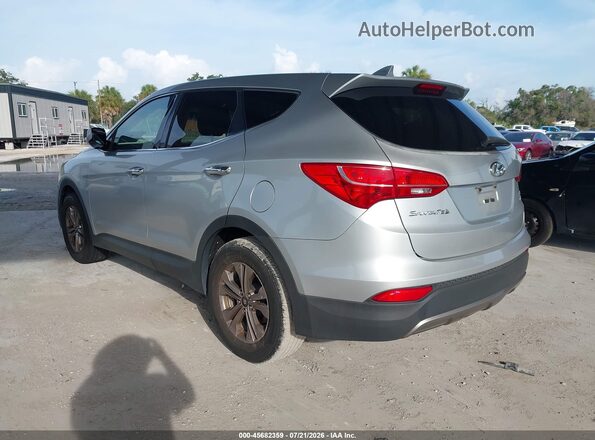 5XYZTDLB1GG352396 2016 HYUNDAI SANTA FE SPORT Silver Задня ліва чверть