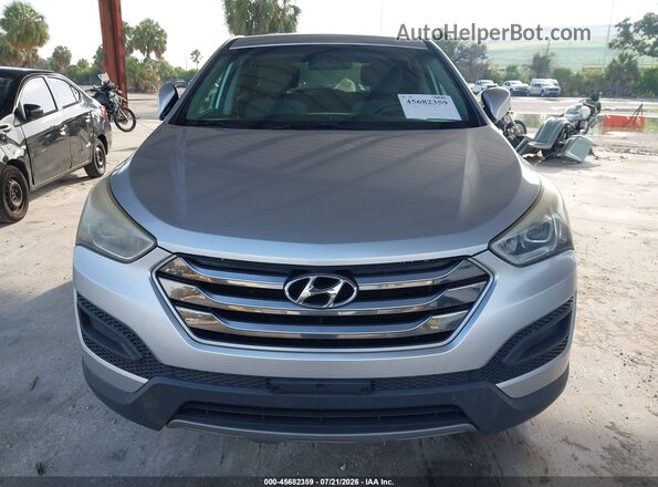 5XYZTDLB1GG352396 2016 HYUNDAI SANTA FE SPORT Silver Вид щитка приладів