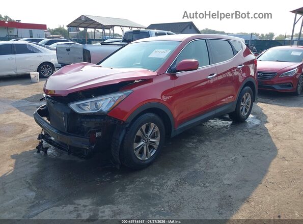 5XYZTDLB2GG373323 2016 HYUNDAI SANTA FE SPORT Red Przód lewy