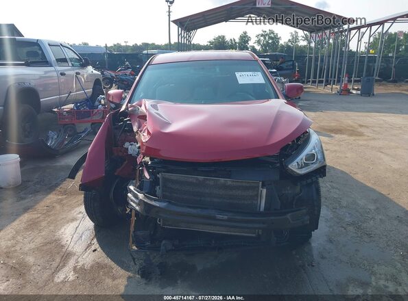 5XYZTDLB2GG373323 2016 HYUNDAI SANTA FE SPORT Red Widok wnętrza z tyłu