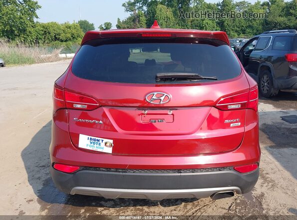 5XYZTDLB2GG373323 2016 HYUNDAI SANTA FE SPORT Red 