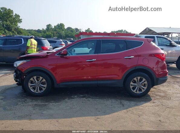 5XYZTDLB2GG373323 2016 HYUNDAI SANTA FE SPORT Red 