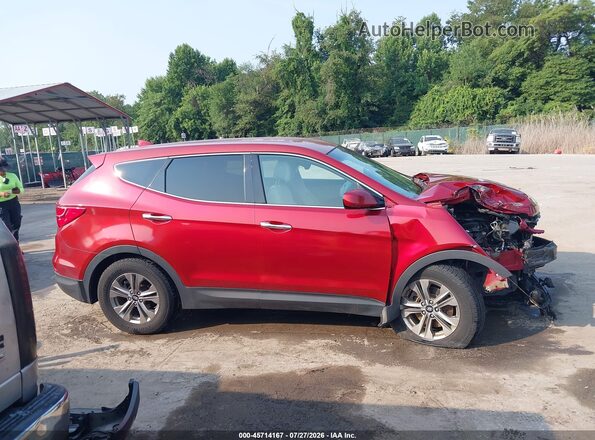 5XYZTDLB2GG373323 2016 HYUNDAI SANTA FE SPORT Red Widok wnętrza 360 stopni
