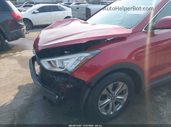 5XYZTDLB2GG373323 2016 HYUNDAI SANTA FE SPORT Red 