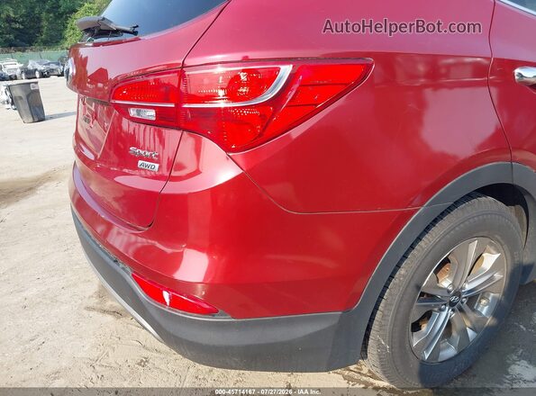 5XYZTDLB2GG373323 2016 HYUNDAI SANTA FE SPORT Red 
