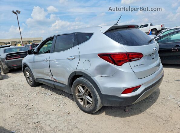5XYZTDLB3JG530011 2018 HYUNDAI SANTA Silver Tył lewy