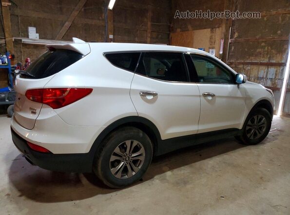 5XYZTDLB5GG342468 2016 HYUNDAI SANTA White Задня права чверть