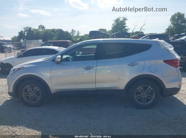 5XYZTDLB5HG468914 2017 HYUNDAI SANTA FE SPORT Silver Widok wnętrza 360 stopni