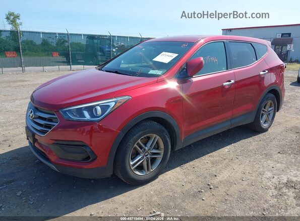 5XYZTDLB5HG495482 2017 HYUNDAI SANTA FE SPORT Red Vista tres cuartos delantera izquierda