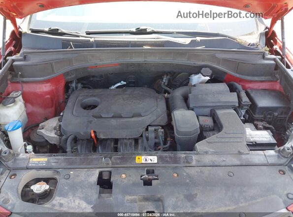 5XYZTDLB5HG495482 2017 HYUNDAI SANTA FE SPORT Red Vista trasera