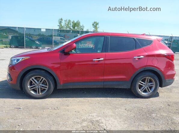 5XYZTDLB5HG495482 2017 HYUNDAI SANTA FE SPORT Red Vista interior de 360 grados