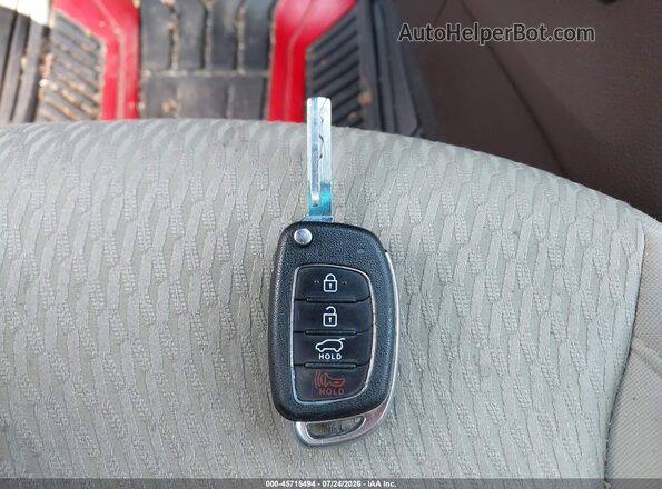5XYZTDLB5HG495482 2017 HYUNDAI SANTA FE SPORT Red Vista del salpicadero