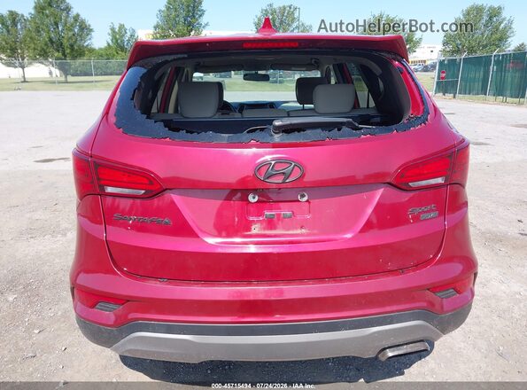 5XYZTDLB5HG495482 2017 HYUNDAI SANTA FE SPORT Red 