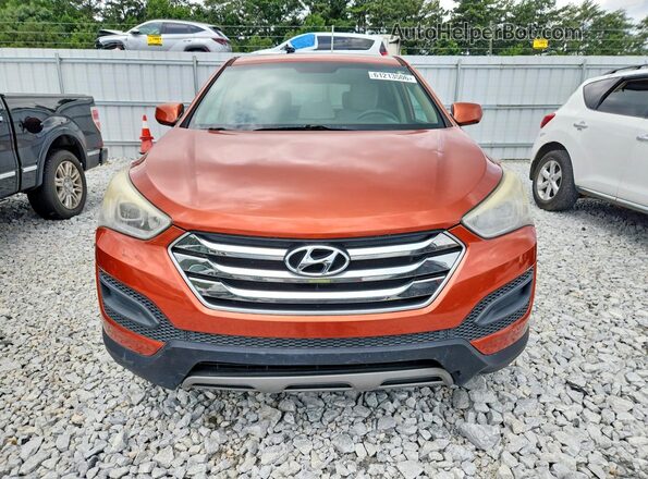 5XYZTDLB6GG344228 2016 HYUNDAI SANTA Orange Դիմացի տեսք