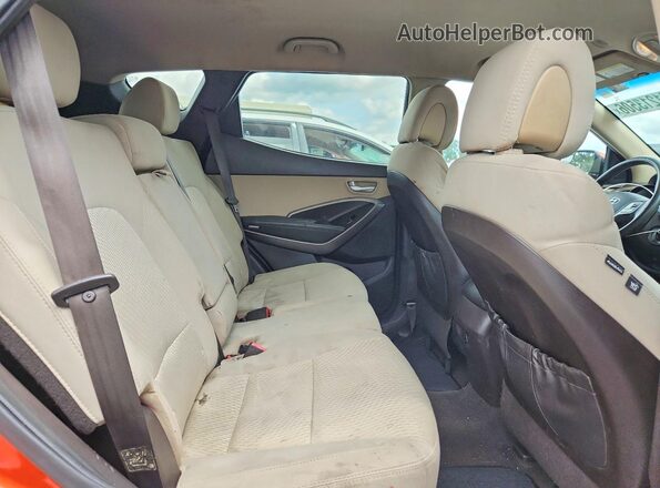 5XYZTDLB6GG344228 2016 HYUNDAI SANTA Orange Սալոնի հետևի տեսք