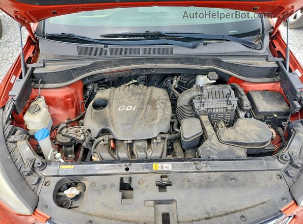 5XYZTDLB6GG344228 2016 HYUNDAI SANTA Orange Շարժիչի բաժամունքի տեսք